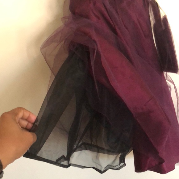 Jessica McClintock Little girls Purple Dress - Picture 7 of 8